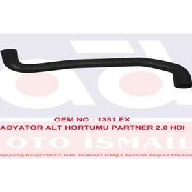 Ibraş 17652 Motor Radyatörü Alt Su Hortumu