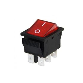 IC 104A 6P Geniş Işıklı Anahtar