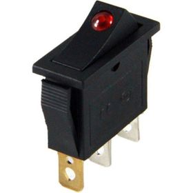 IC 113A 3P On Off Nokta Işıklı Dar Anahtar