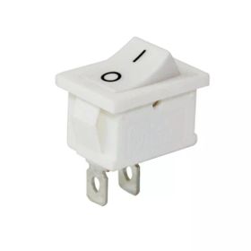 IC 125B-1 2P Beyaz Mini Işıksız Anahtar