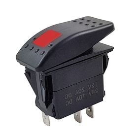 IC 134M-S3 3P Ledli ON-OFF Kabin Lamba Marin Switch