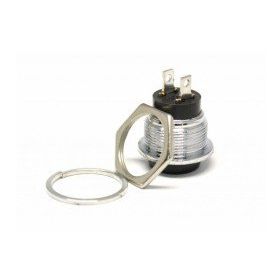 IC 180 BTN-03 11x24 mm Yuvarlak Siyah Metal Push Buton
