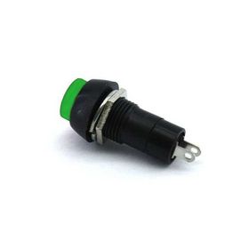 IC 185 38x16 mm Yuvarlak Yeşil Anahtarlı Push Buton