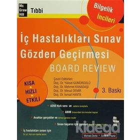 İÇ HASTALIKLARI SINAV GÖZDEN GEÇİRMESİ BOARD REVIEW - YÜKSEL GÜMÜRDÜLÜ
