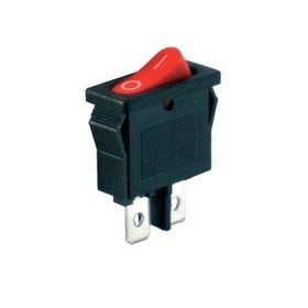 IC117A Kırmızı Mini Tekli Dar Işıksız Anahtar