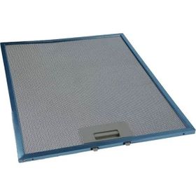 İcanpares Aeg Uyumlu En 28,3 cm Boy 35,5 cm Arka Tırnak 12,5 cm Aspiratör Davlumbaz Metal Yağ Filtresi