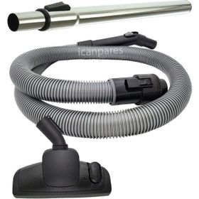 İcanpares Arçelik Uyumlu 9182001636 S 4310 S 4312 Aqualogic Elektrikli Süpürge Boru Emici Hortum Seti