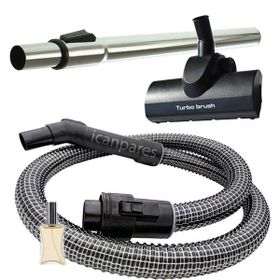 İcanpares Arçelik Uyumlu 9182001636 S 4310 S 4312 Aqualogic Süpürge Boru Turbo Emici Telli Hortum Seti