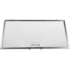 İcanpares Ariston Uyumlu En 34 cm Boy 28,5 cm Arka Tırnak 12,5 cm Aspiratör Davlumbaz Metal Yağ Filtresi