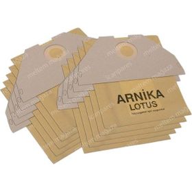 İcanpares Arnica Uyumlu 10 Adet Lotus Turbo Süpürge Kağıt Toz Torbası
