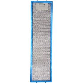 İcanpares Beko Uyumlu En 13 cm Boy 48,5 cm Arka Tırnak 4,5 cm Aspiratör Davlumbaz Metal Yağ Filtresi