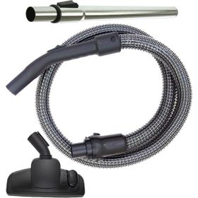 İcanpares Bluehouse Uyumlu Bh 022E Force Süpürge Teleskopik Boru Emici Başlık Çelik Telli Hortum Seti