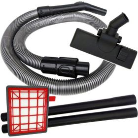 İcanpares Fakir Uyumlu Veyron Basic Turbo Xl Elektrikli Süpürge Plastik Boru Emici Başlık Filtre Hortum Seti