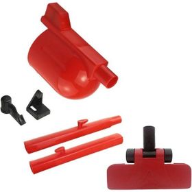 İcanpares Fantom Uyumlu P 1200 Pratik, Du 2000 Speedy, Du 2100 Speedy Pro Kırmızı Süpürge Hazne Boru Emici Tırnak