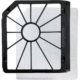 İcanpares Grundig Uyumlu VCC 9850 Süpürge Mikro Filtre ve Çerçevesi