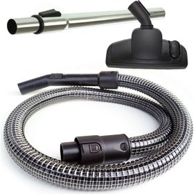 İcanpares Philips Uyumlu Fc 8475 8477 8671 9323 Süpürge Teleskopik Boru Emici Başlık Çelik Telli Hortum Seti