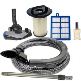 İcanpares Philips Uyumlu Fc 9222 9225 9236 Marathon Süpürge Triactive Emici Boru Filtre Set Telli Hortum Seti