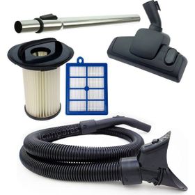 İcanpares Philips Uyumlu FC9222, FC9225, FC9226, FC9232, FC9236 Marathon Süpürge Hortumu Başlığı Borusu Filtre Seti