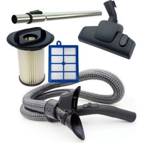İcanpares Philips Uyumlu FC9222, FC9225, FC9226, FC9232, FC9236 Marathon Süpürge Hortumu Başlığı Borusu Filtre Seti
