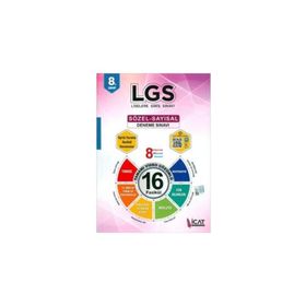 İcat Yayınları LGS Sözel Sayısal Video Çözümlü 16 Fasikül Deneme Sınavı