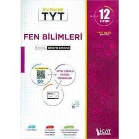 İcat Yayınları TYT Fen Bilimleri 12 Deneme