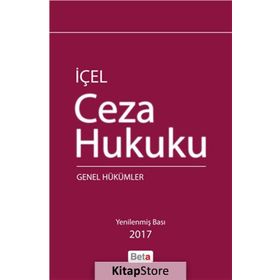 İçel Ceza Hukuku Genel Hükümler - Kayhan İçel