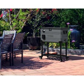 Icepeak Patio 70 Tekerlekli Raflı 65.8 lt Siyah Buzluk