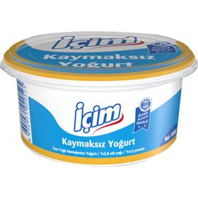 İçim 1 kg Tam Yağlı Kaymaksız Yoğurt