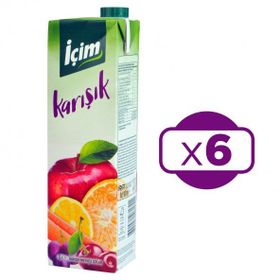 İçim 1 lt Karışık Meyve Suyu (6 adet)
