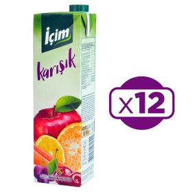 İçim 1 lt Karışık Meyve Suyu (6 adet)