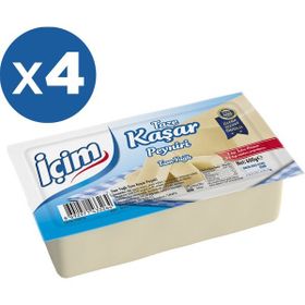 İçim 600 gr Tam Yağlı Taze Kaşar Peyniri (4 adet)
