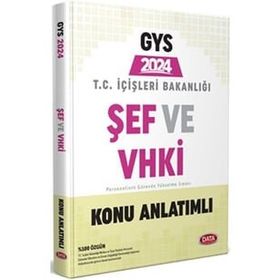 İçişleri Bakanlığı VHKİ ve Şefim e Özel GYS Hazırlık Kitabı - Data Yayınları