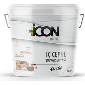 Icon Beyaz 10 kg Akrilik İç Cephe Duvar Boyası