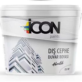 Icon Beyaz 2.5 lt Akrilik Dış Cephe Boyası