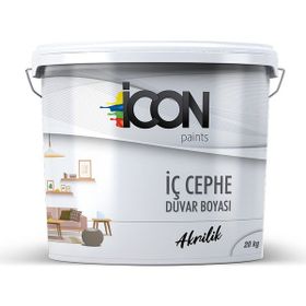 Icon Beyaz 20 kg Akrilik İç Cephe Duvar Boyası