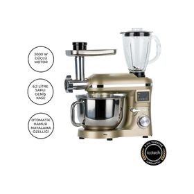 Icotech SM50 2000 W 6.2 lt Pro Gold Hamur Yoğurma Makinesi