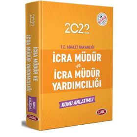 İcra Müdür ve Müdür Yardımcılığı Hazırlık Kitabı 2022 - Data Yayınları