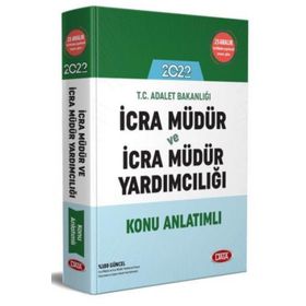 İcra Müdür ve Müdür Yardımcılığı Hazırlık Kitabı 2022 - Data Yayınları