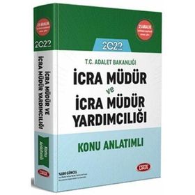 İcra Müdür ve Müdür Yardımcılığı Hazırlık Kitabı 2022 - Data Yayınları