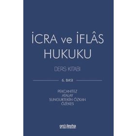 İCRA VE İFLAS HUKUKU DERS KITABI - BAKI KURU