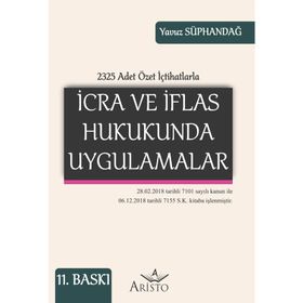 İCRA VE İFLAS HUKUKUNDA UYGULAMALAR - YAVUZ SÜPHANDAĞ