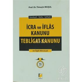 İcra ve İflas Kanunu - Önder Kanyılmaz
