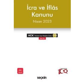 İcra ve İflas Kanunu Seçkin Yayıncılık