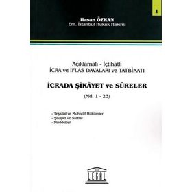 İcrada Şikayet ve Süreler - Seri 1 Md. 1 - 23 - Hasan Özkan