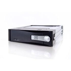 Icy Dock MB123SK-B Mobile Rack 3.5 inç 1 Yuva 5.25 inç Çevirici Disk Kutusu