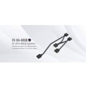 iD-Cooling FS-04-ARGB 5 V 3pin Argb Splitter Fan Çoklayıcı Kablo