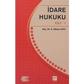 İDARE HUKUKU - 1 - YAHYA KAZIM ZABUNOĞLU