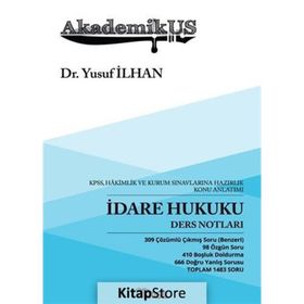 İdare Hukuku Ders Notları - Yusuf İlhan