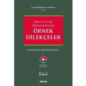 İdare ve Vergi Mahkemelerinde Örnek Dilekçeler - Filiz Berberoğlu Yenipınar