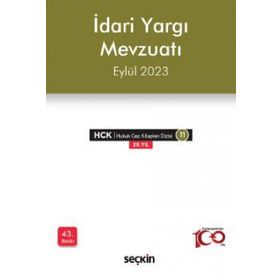 İdari Yargı Mevzuatı - Anayasa İdari Yargı - Seçkin Yayınları